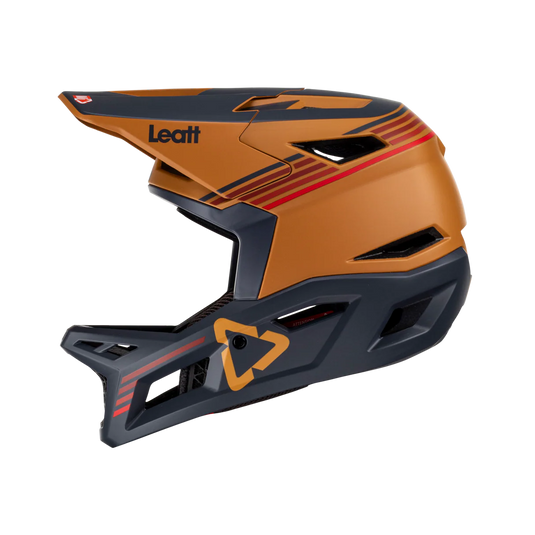קסדה פולפייס לאופניים/קורקינט חשמלי ליט  LEATT MTB Gravity 4.0 V23 Suede