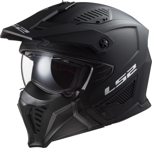 קסדה 3/4 אל אס 2 דריפטר שחור LS2 OF606 Drifter