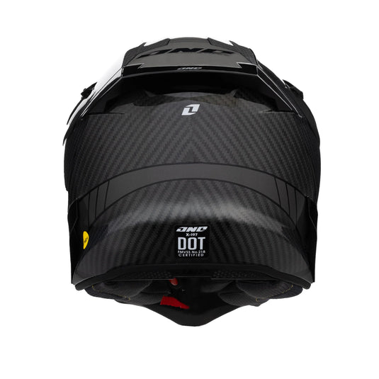 קסדה לאופנוע שטח/טרקטורון וואון איקס-197 שחור קרבון ONE X-197 Carbon Black Onyx V25