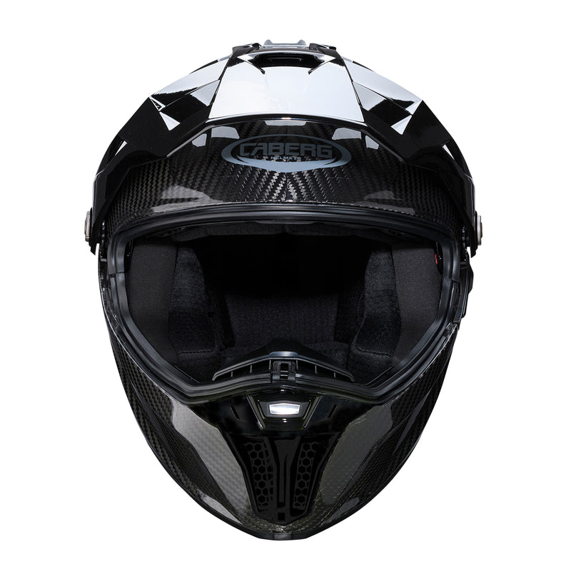 Load image into Gallery viewer, קסדה מלאה אדוונצ&#39;ר קאברג טנמי קרבון שחור Caberg Tanami Carbon 22.06
