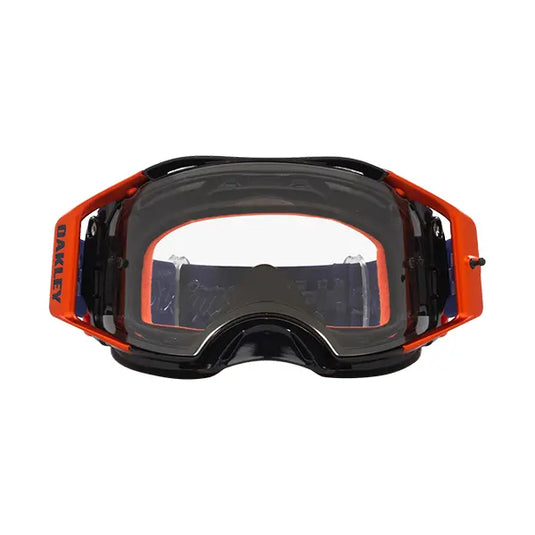 משקפי אבק אוקלי כתום/כחול OAKLEY Airbrake MX TLD Navy Sunrise