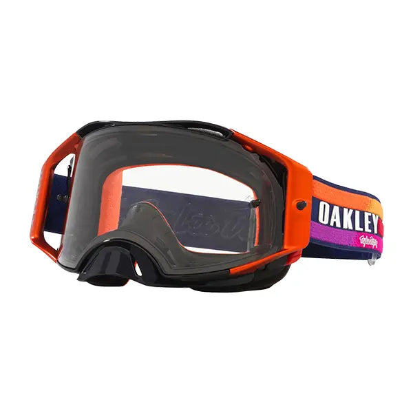 Load image into Gallery viewer, משקפי אבק אוקלי כתום/כחול OAKLEY Airbrake MX TLD Navy Sunrise
