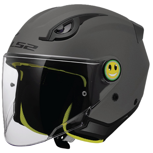 קסדה 3/4 אל אס 2 פאני לילדים לכביש אפור בטון Ls2 OF622 Funny II