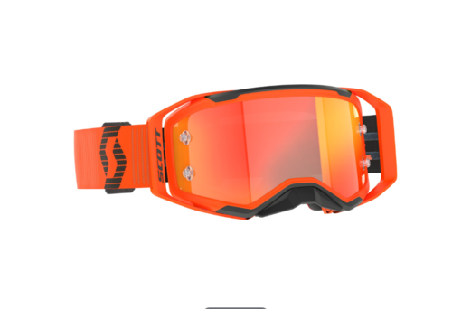 משקף אבק סקוט כתום/שחור SCOTT PROSPECT 2.0