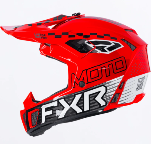 Load image into Gallery viewer, קסדת שטח לילדים אפ איקס אר קלאצ' אדום FXR CLUTCH MX 2026 22.06
