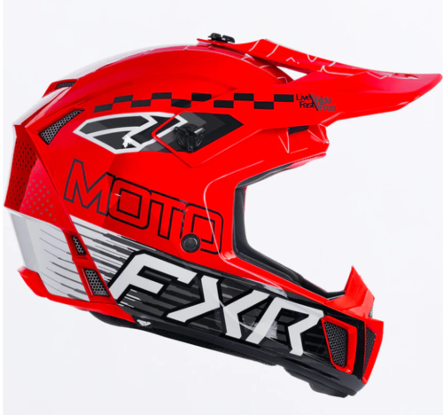 קסדת שטח לילדים אפ איקס אר קלאצ' אדום FXR CLUTCH MX 2026 22.06