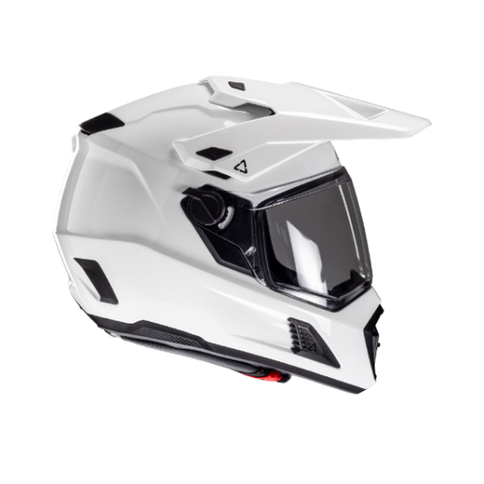 קסדה אדוונצ'ר ליט 8.5 לבן כולל משקף אבק LEATT ADV 8.5 V25 White