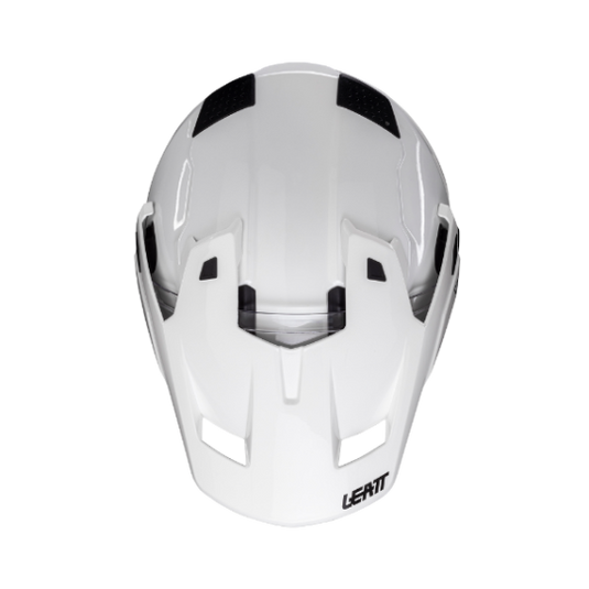 קסדה אדוונצ'ר ליט 8.5 לבן כולל משקף אבק LEATT ADV 8.5 V25 White