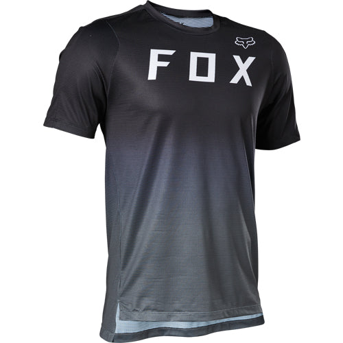 חולצת רכיבה קצרה לאופני שטח פוקס אפור FOX Flexair