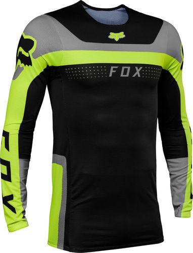 חליפת רכיבה פוקס פלקסאייר צהוב/שחור FOX FLEXAIR EFEKT V23