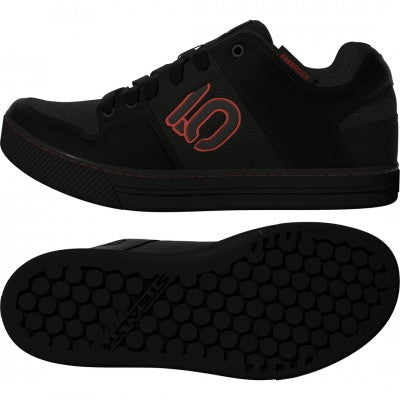 נעלי רכיבה לאופני שטח פרייריידר שחור/אדום FIVE TEN adidas Freerider Black/Red