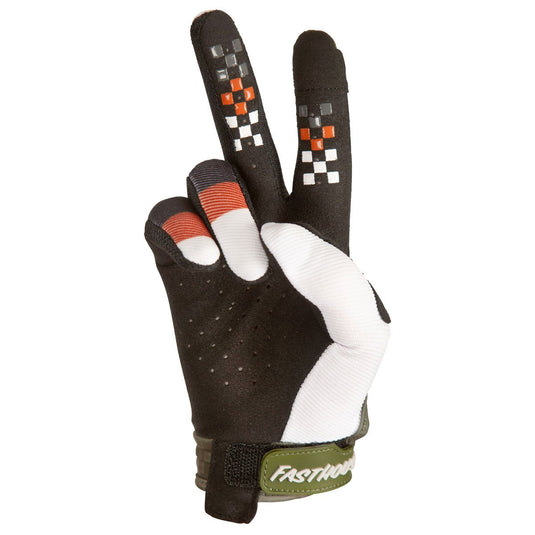 כפפות רכיבה Speed Style Pacer Glove - Olive/White