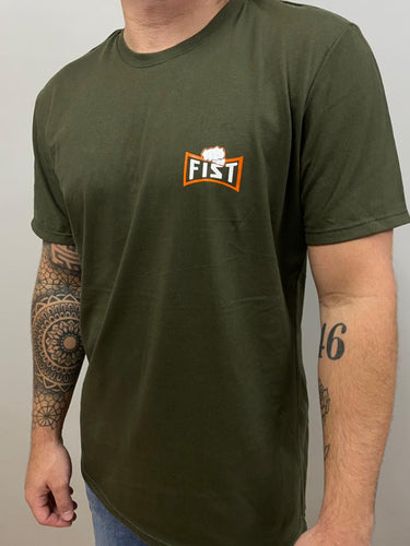 חולצת טי שירט פיסט-FIST tee green