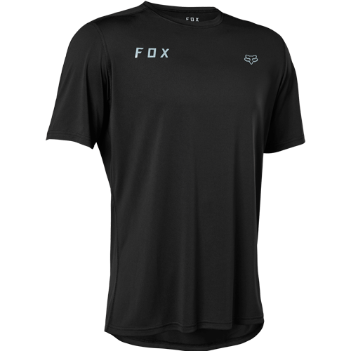 חולצת רכיבה קצרה שחורה FOX Ranger Essent